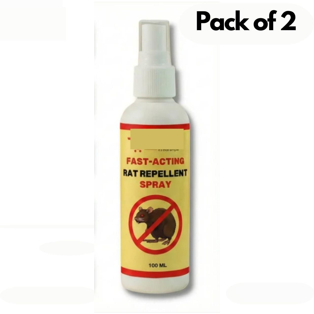 Rat Control Spray – Fast Acting Rodent Repellent for Kitchen, Car & Storage Areas