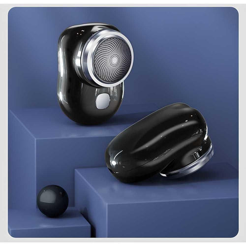 Compact Electric Beard Shaver – Mini Portable Razor for Travel & Daily Grooming