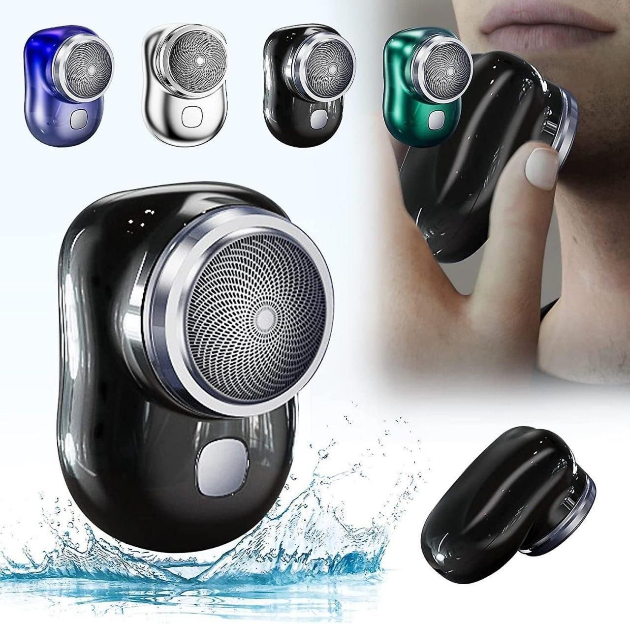 Compact Electric Beard Shaver – Mini Portable Razor for Travel & Daily Grooming