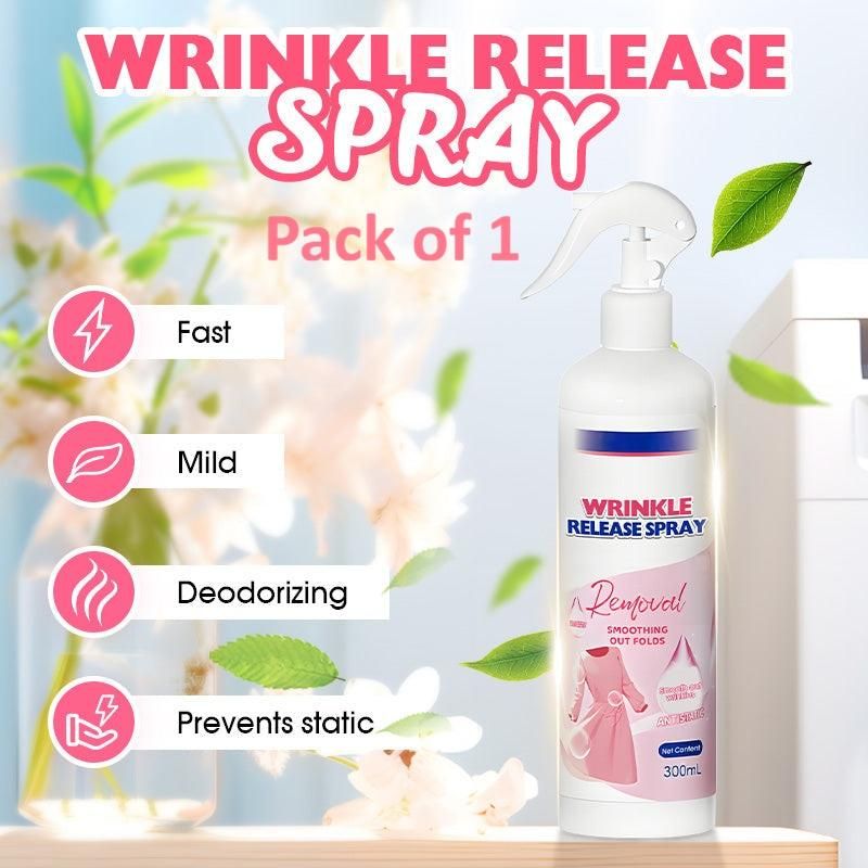 Fabric Wrinkle Release Spray 300ml – Quick Clothes Smoothing Spray