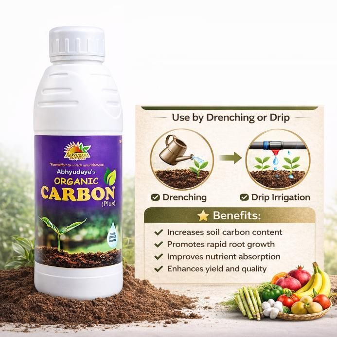 Organic Carbon Liquid Plant Nutrient – Faster Growth & Healthier Plants