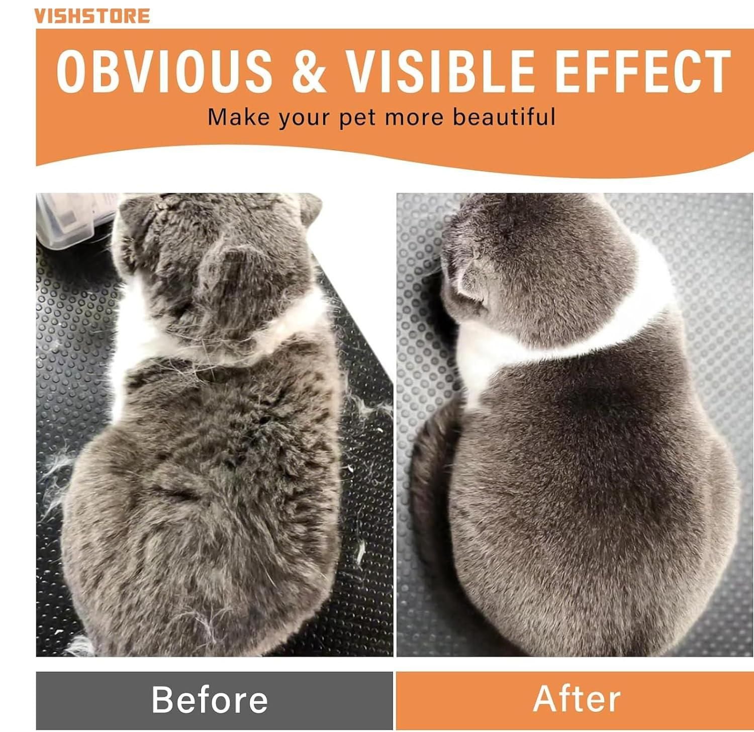 Self Cleaning Steam Pet Brush – Grooming Brush for Dogs and Cats