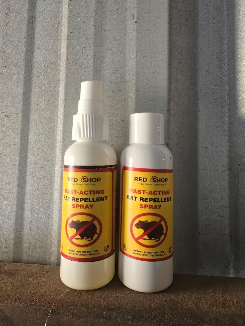 Rat Control Spray – Fast Acting Rodent Repellent for Kitchen, Car & Storage Areas